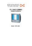 Daewoo dqd-2100d DVD Player User Manual