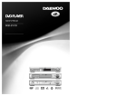 Daewoo Daewoo DVD Player DVD Player User Manual