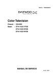 Daewoo Color Television Flat Panel Television User Manual