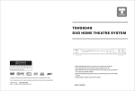 Curtis TDVD6048 Home Theater System User Manual