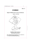 Curtis RCD739UK Stereo System User Manual
