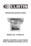 Curtis KCR2614A Camcorder User Manual