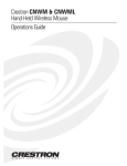 Crestron electronic CNWML Mouse User Manual