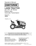 Craftsman 917.289281 Lawn Mower User Manual