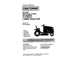 Craftsman 917.27224 Lawn Mower User Manual