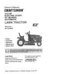 Craftsman 917.270751 Lawn Mower User Manual