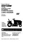 Craftsman 917.270711 Lawn Mower User Manual