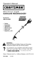 Craftsman 358-79104 Trimmer User Manual