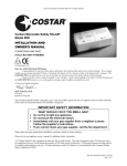 Costar 9SS Carbon Monoxide Alarm User Manual
