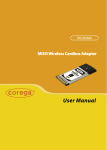 Corega WLCBGMO Network Card User Manual