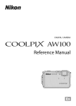 COOLPIX by Nikon AW100 Digital Camera User Manual