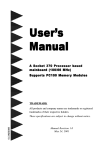 Compaq PC100 Computer Hardware User Manual