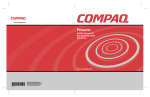 Compaq 800 Laptop User Manual