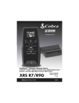 Cobra Electronics XRS R7 Universal Remote User Manual