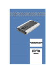 Clarion APX200 Stereo Amplifier User Manual