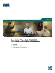 Cisco Systems 7931G IP Phone User Manual