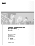 Cisco Systems 15454M6DC Computer Accessories User Manual