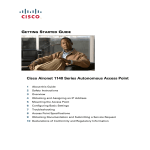 Cisco Systems 1140 Network Router User Manual