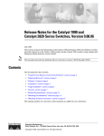 Cisco Systems 1010 Switch User Manual