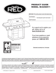 Char-Broil 463250811 Gas Grill User Manual