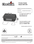 Char-Broil 463247412 Charcoal Grill User Manual