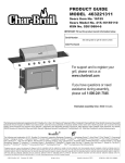 Char-Broil 463221311 Charcoal Grill User Manual
