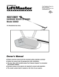 Chamberlain 3500D Garage Door Opener User Manual