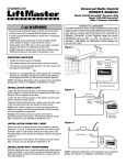 Chamberlain 3500D Garage Door Opener User Manual