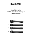 Cerwin-Vega T-680 Microphone User Manual