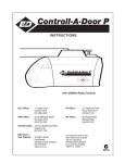 Century 212 Automobile Accessories User Manual
