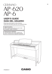 Casio 6ES1A Electronic Keyboard User Manual