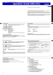 Casio 5285 Watch User Manual