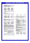 Casio 3368 Watch User Manual