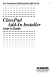 Casio 300 PLUS Calculator User Manual