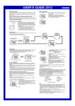 Casio 2512 Watch User Manual