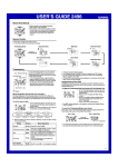 Casio 2496 Watch User Manual