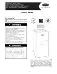 Carrier 58MVC Furnace User Manual