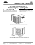 Carrier 50SX Air Conditioner User Manual