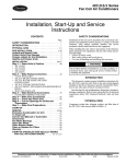 Carrier 42C Air Conditioner User Manual