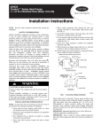 Carrier 25HCS Heat Pump User Manual