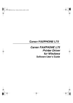 Canon L75 All in One Printer User Manual