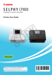 Canon CP800 Printer User Manual