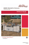 Cal Flame Barbecue Island Gas Grill User Manual