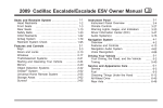 Cadillac 2009 Automobile User Manual