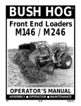 Bush Hog M146 Automobile Parts User Manual