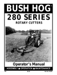 Bush Hog 280 Brush Cutter User Manual
