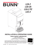 Bunn 34766.0000S Coffeemaker User Manual