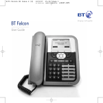 BT 8375 Telephone User Manual
