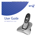 BT 7310 Cordless Telephone User Manual