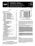 Bryant 588A Air Conditioner User Manual